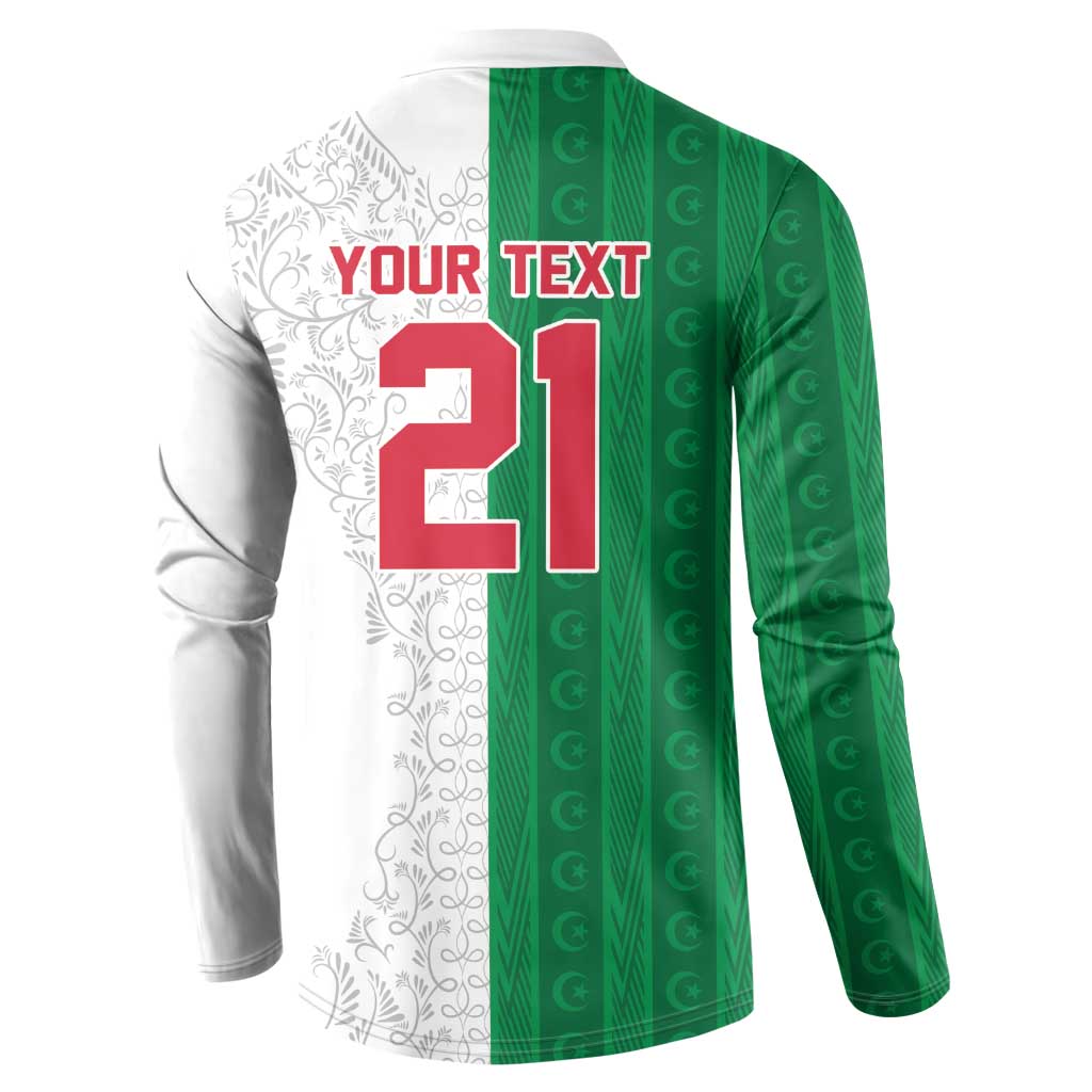 World Football 2026 Algeria Custom Button Sweatshirt Algeria Culture Heritage