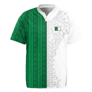World Football 2026 Algeria Custom Rugby Jersey Algeria Culture Heritage LT9