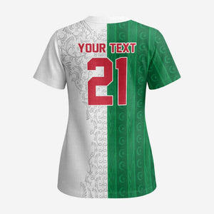 World Football 2026 Algeria Custom Scrub Top Algeria Culture Heritage - African Pride