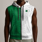 World Football 2026 Algeria Custom Sleeveless Zip Hoodie Algeria Culture Heritage - African Pride