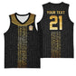 World Football 2026 Egypt Custom Basketball Jersey Ancient Egyptian Hieroglyphs - African Pride
