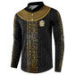 World Football 2026 Egypt Custom Button Sweatshirt Ancient Egyptian Hieroglyphs
