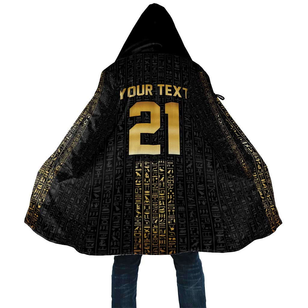 World Football 2026 Egypt Custom Cloak Ancient Egyptian Hieroglyphs - African Pride