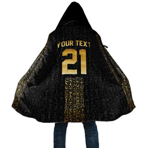 World Football 2026 Egypt Custom Cloak Ancient Egyptian Hieroglyphs - African Pride
