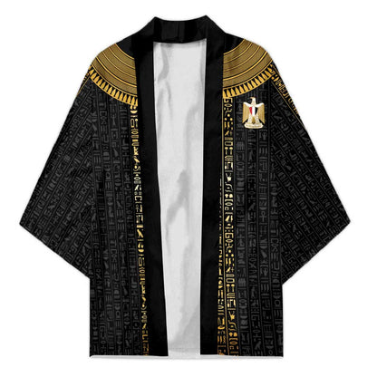 World Football 2026 Egypt Custom Kimono Ancient Egyptian Hieroglyphs - African Pride