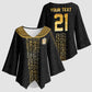 World Football 2026 Egypt Custom Kimono Sleeve Blouse Ancient Egyptian Hieroglyphs - African Pride