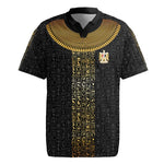 World Football 2026 Egypt Custom Rugby Jersey Ancient Egyptian Hieroglyphs LT9