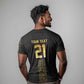 World Football 2026 Egypt Custom T shirt Ancient Egyptian Hieroglyphs LT9