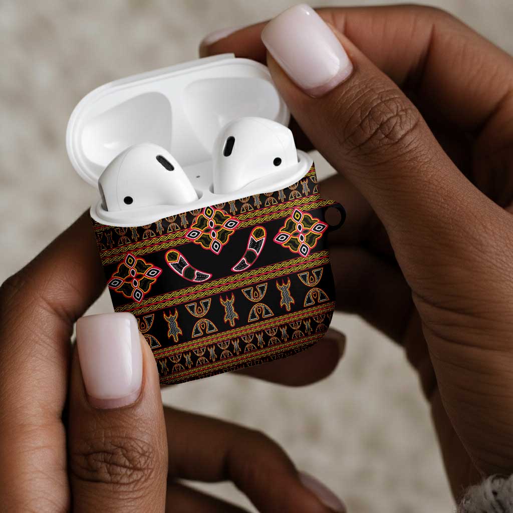 Bamenda Toghu AirPods Case Traditional Attire Pattern