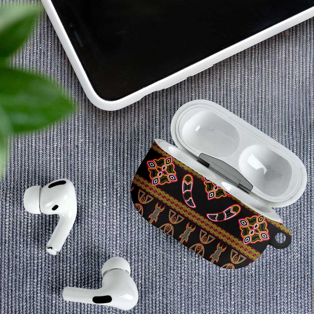 Bamenda Toghu AirPods Case Traditional Attire Pattern