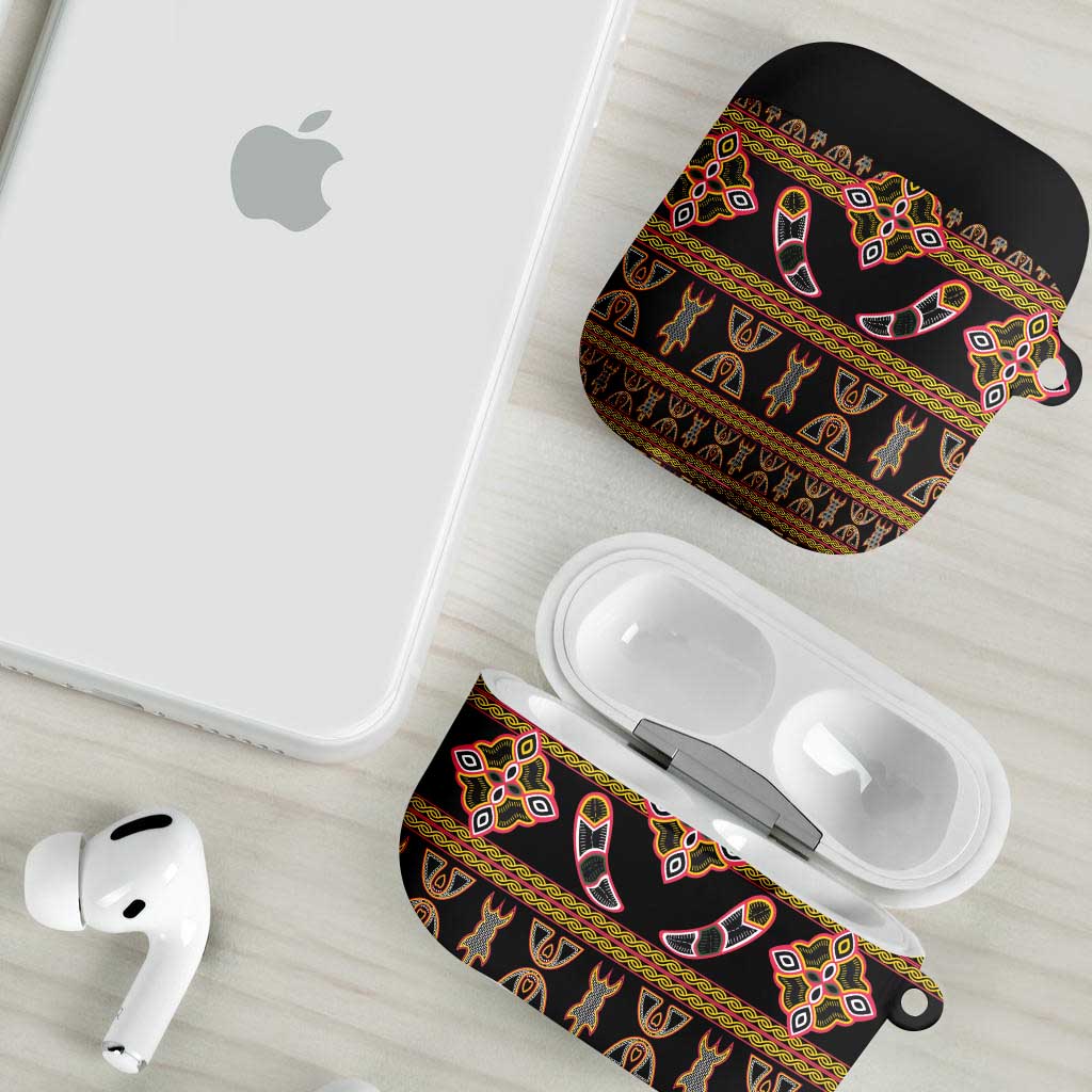 Bamenda Toghu AirPods Case Traditional Attire Pattern