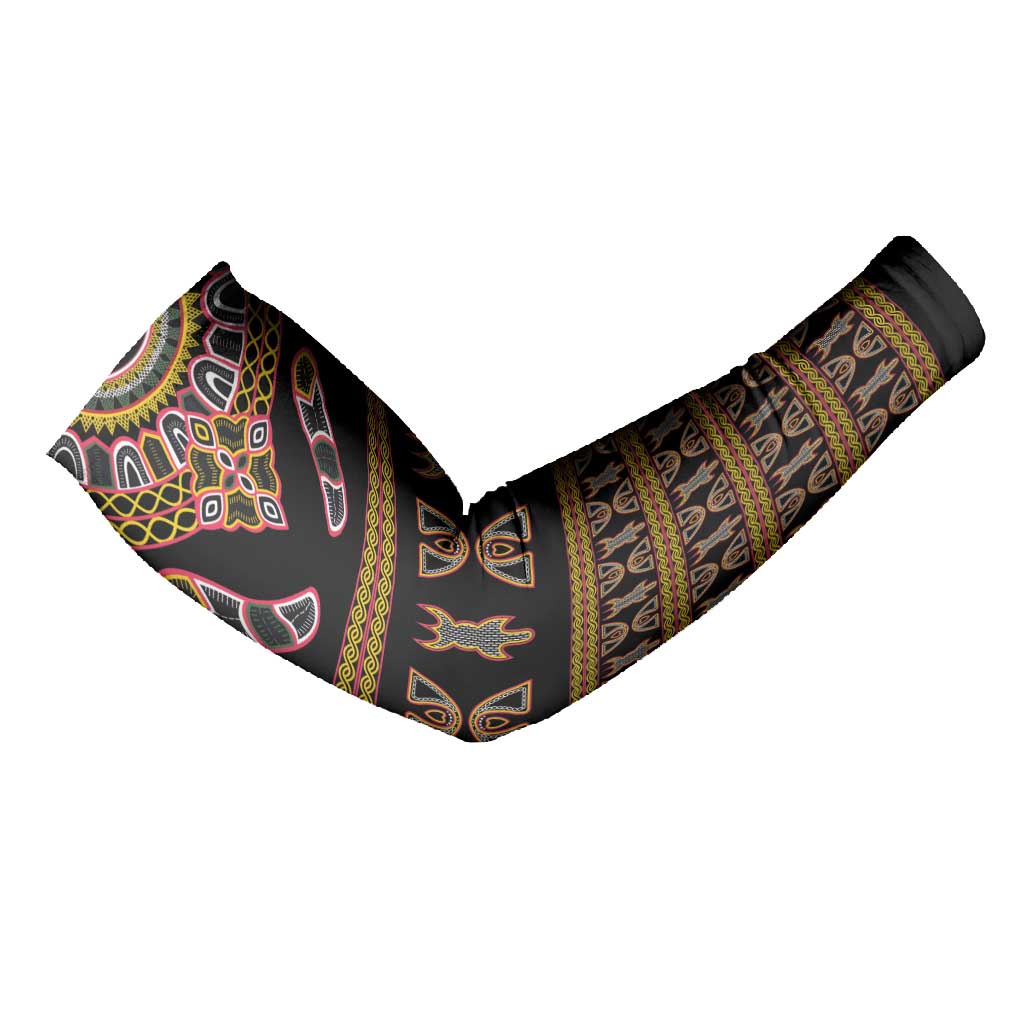 Bamenda Toghu Arm Sleeves Traditional Attire Pattern