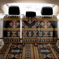 Bamenda Toghu Back Car Seat Cover Traditional Attire Pattern