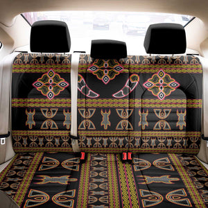 Bamenda Toghu Back Car Seat Cover Traditional Attire Pattern