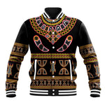 Bamenda Toghu Baseball Jacket Traditional Attire Pattern