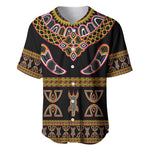 Bamenda Toghu Baseball Jersey Traditional Attire Pattern
