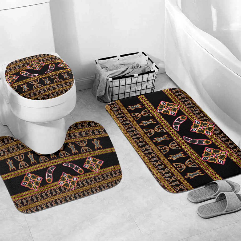 Bamenda Toghu Bathroom Set Traditional Attire Pattern