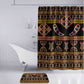 Bamenda Toghu Bathroom Set Traditional Attire Pattern