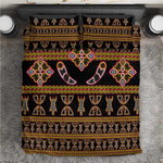 Bamenda Toghu Bedding Set Traditional Attire Pattern