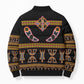 Bamenda Toghu Bomber Puffer Jacket Traditional Attire Pattern