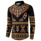 Bamenda Toghu Button Sweatshirt Traditional Attire Pattern