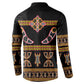 Bamenda Toghu Button Sweatshirt Traditional Attire Pattern