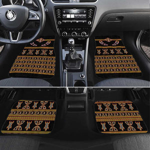 Bamenda Toghu Car Mats Traditional Attire Pattern