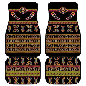 Bamenda Toghu Car Mats Traditional Attire Pattern