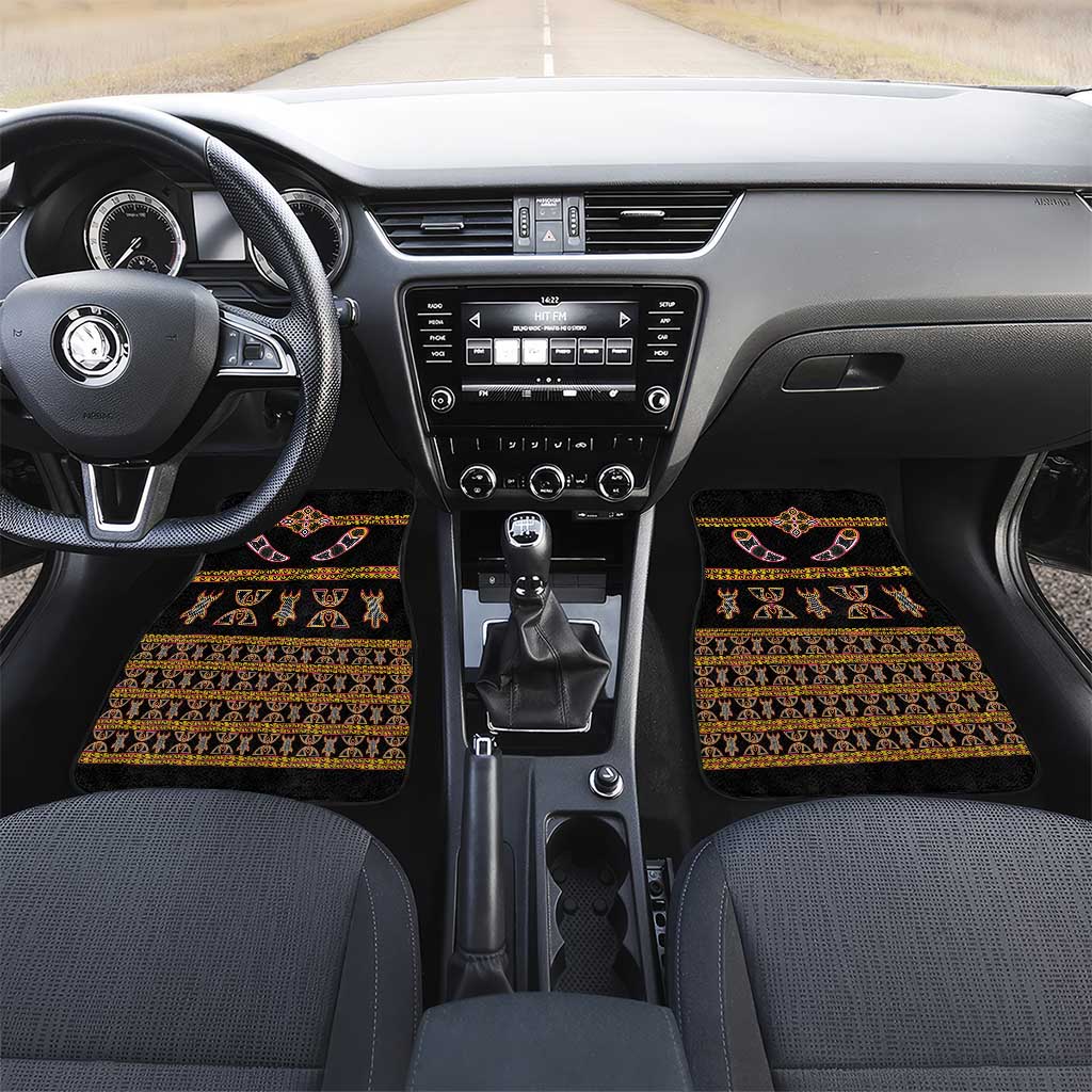 Bamenda Toghu Car Mats Traditional Attire Pattern