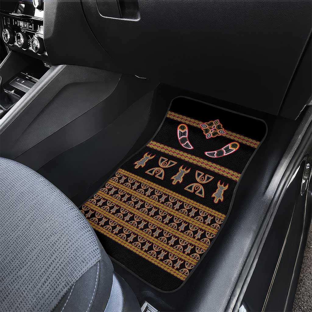 Bamenda Toghu Car Mats Traditional Attire Pattern