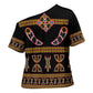 Bamenda Toghu Cross Shoulder Shirt Traditional Attire Pattern