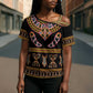 Bamenda Toghu Cross Shoulder Shirt Traditional Attire Pattern