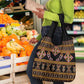 Bamenda Toghu Grocery Bag Traditional Attire Pattern