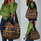 Bamenda Toghu Grocery Bag Traditional Attire Pattern