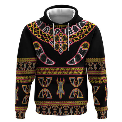 Bamenda Toghu Hoodie Traditional Attire Pattern