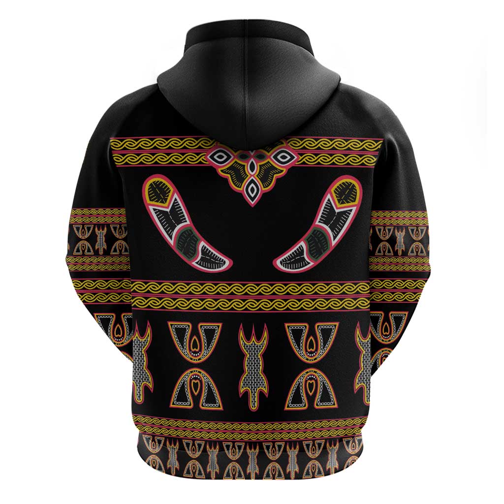 Bamenda Toghu Hoodie Traditional Attire Pattern