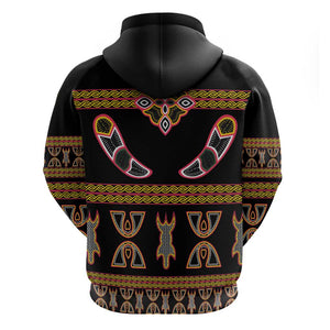 Bamenda Toghu Hoodie Traditional Attire Pattern