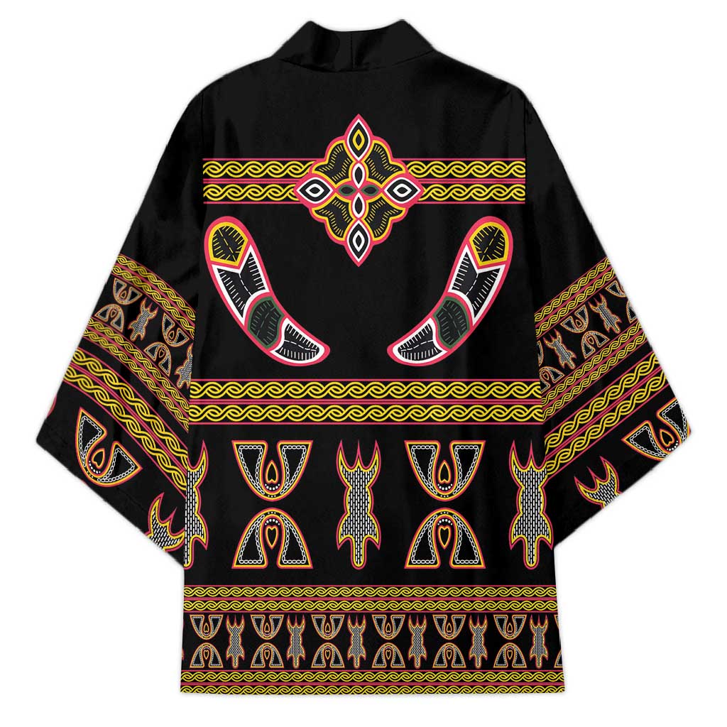 Bamenda Toghu Kimono Traditional Attire Pattern