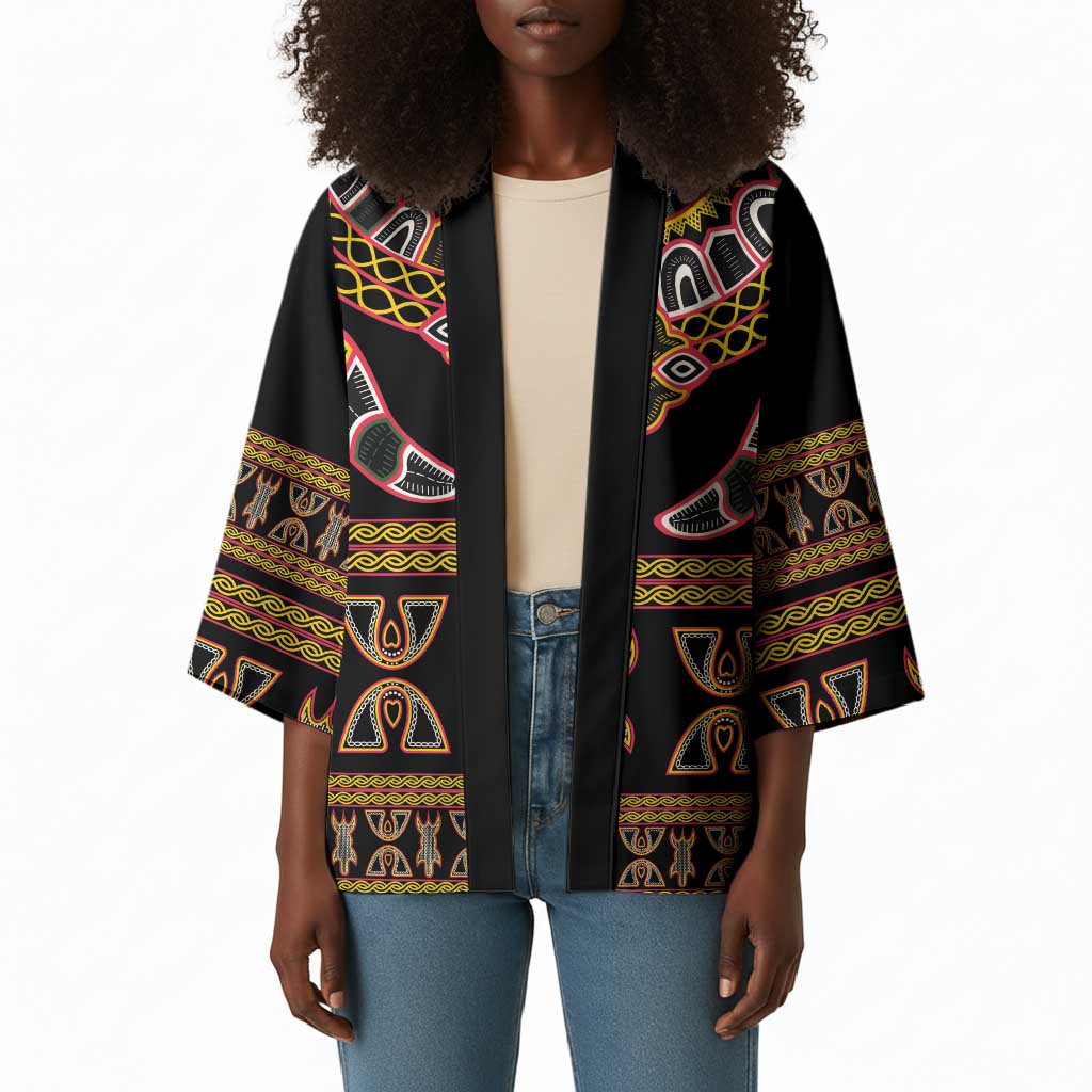 Bamenda Toghu Kimono Traditional Attire Pattern