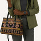 Bamenda Toghu Leather Bag Traditional Attire Pattern