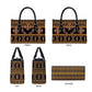 Bamenda Toghu Leather Bag Traditional Attire Pattern