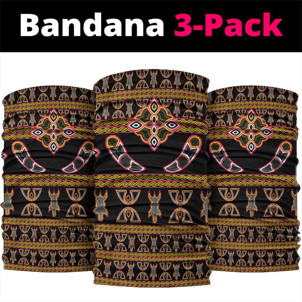 Bamenda Toghu Neck Gaiter Traditional Attire Pattern