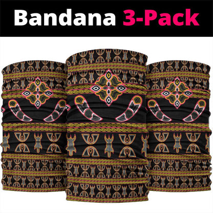 Bamenda Toghu Neck Gaiter Traditional Attire Pattern