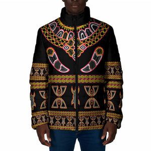 Bamenda Toghu Padded Jacket Traditional Attire Pattern
