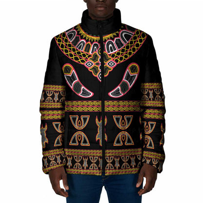 Bamenda Toghu Padded Jacket Traditional Attire Pattern
