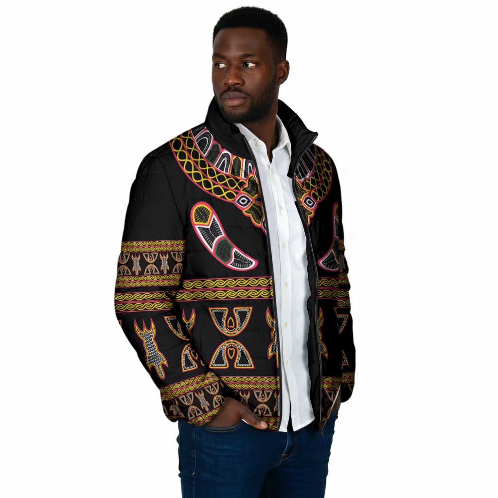 Bamenda Toghu Padded Jacket Traditional Attire Pattern