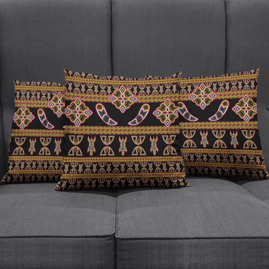 Bamenda Toghu Pillow Cover Traditional Attire Pattern