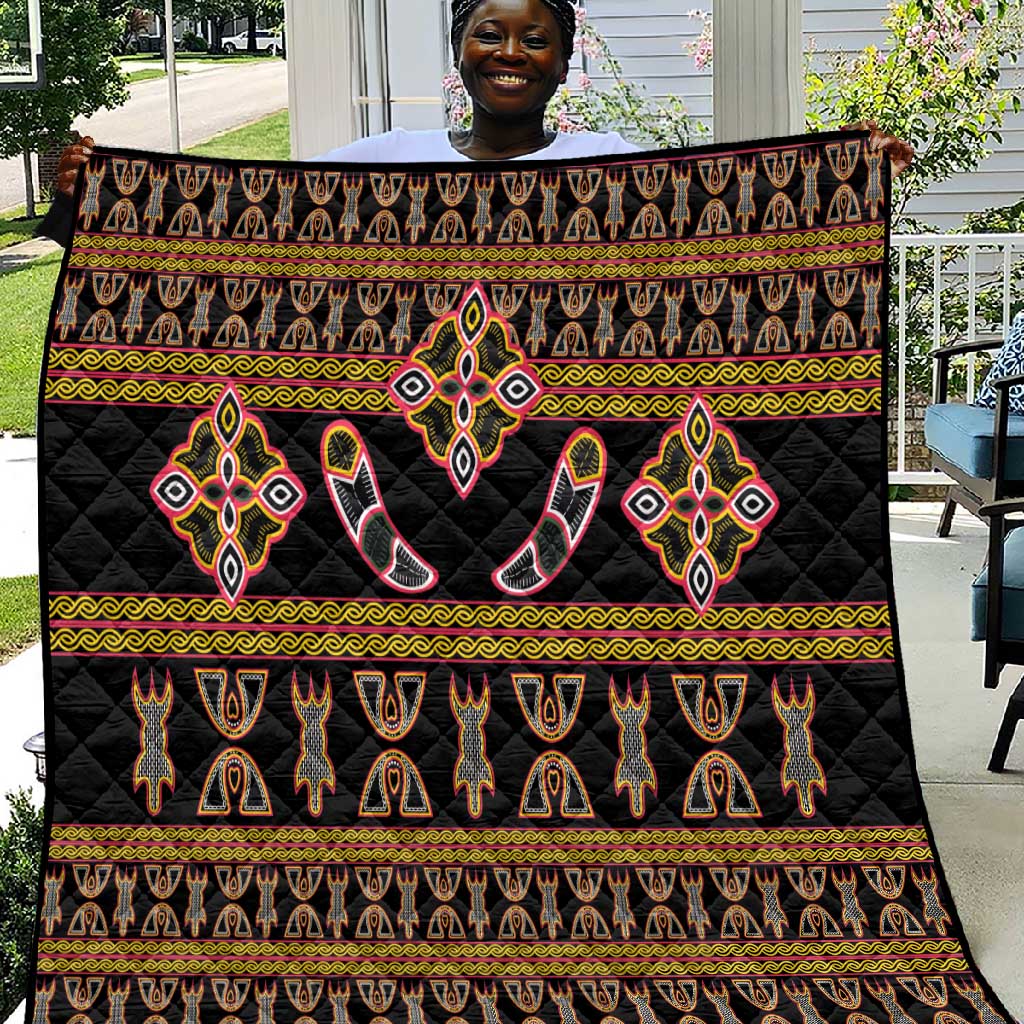 Bamenda Toghu Quilt Traditional Attire Pattern
