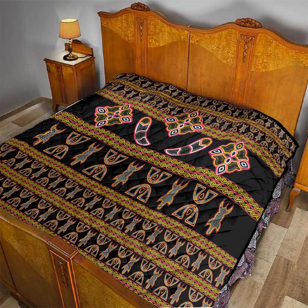 Bamenda Toghu Quilt Traditional Attire Pattern