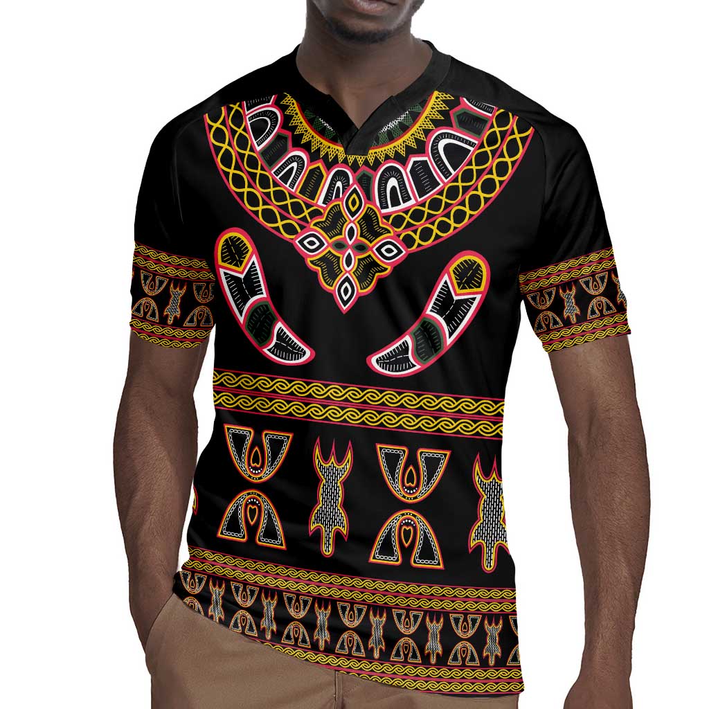 Bamenda Toghu Rugby Jersey Traditional Attire Pattern